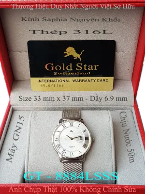 Gold Star: GT - 8885LGGH đơn giản nhưng vô cùng sang trọng